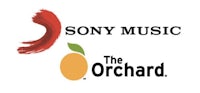 the sony music and the orchard logos